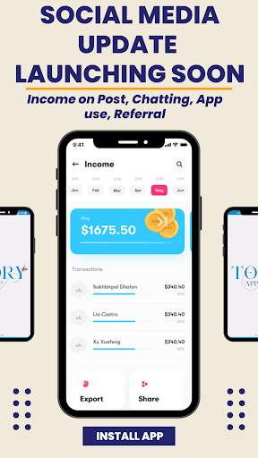 ToryApp - Refer and Earn Money स्क्रीनशॉट 8