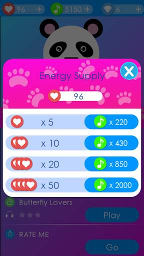 Magic Panda Piano Tiles screenshot 7
