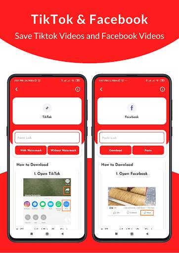The Downloader- status saver - FB, Insta, WhatsApp screenshot 2