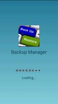 Backup Manager screenshot 1