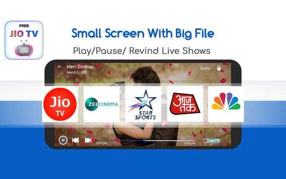 Free Jio TV HD Guide 2019 screenshot 1