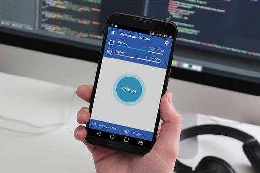 Mobile Optimizer Cleaner Lite screenshot 1