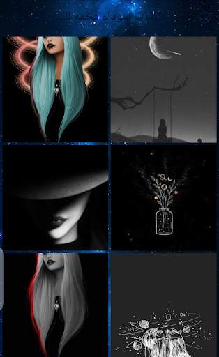 black wallpapers for girls screenshot 3