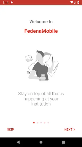 Fedena Mobile App screenshot 1