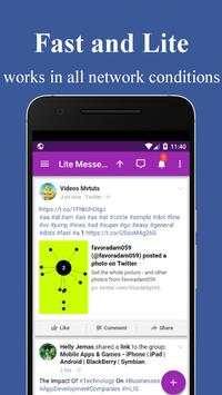 Lite Messenger screenshot 2