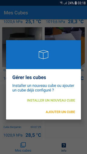 Le Cube Météo Wifi screenshot 5