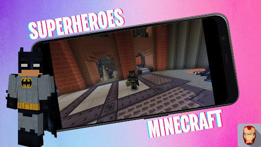 Superheroes in Minecraft PE screenshot 5