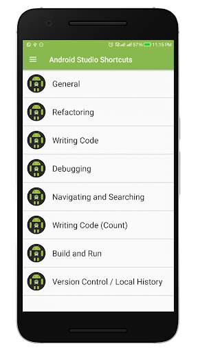 Shortcuts for Android Studio screenshot 1