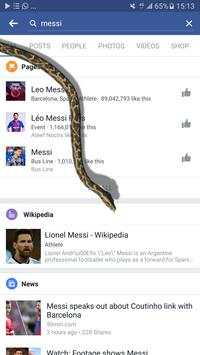 Snake On Screen 3D Pro - Snake in Phone Funny Joke screenshot 3