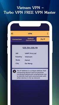 Vietnam VPN - Turbo VPN FREE VPN Master screenshot 4