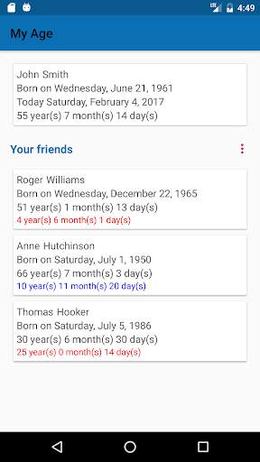 My Age screenshot 1