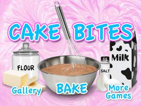 Cake Bites Make & Bake Candy Food Cooking Kid Game screenshot 6