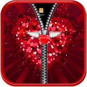 Love Zipper Screen Lock 4.157