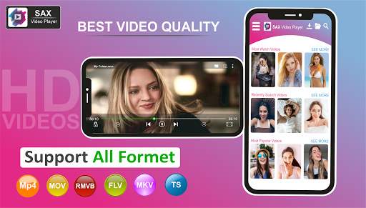 SAX Video Player screenshot 1