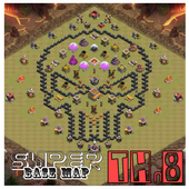Base Maps COC Th.8 PRO icon