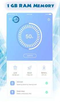 1 GB Storage Space Cleaner : 1 GB RAM Booster screenshot 1