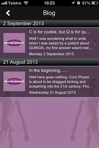Coromandel Physiotherapy स्क्रीनशॉट 4