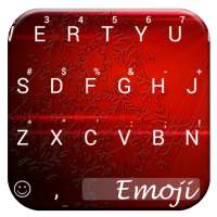 Emoji Keyboard Christmas Red on 9Apps