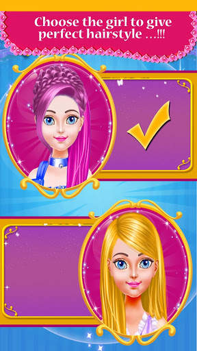 Fashion Hair Style Girls - hairdressing games screenshot 5