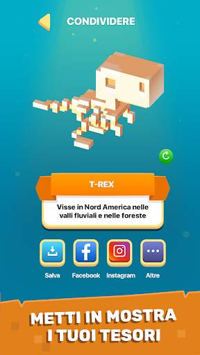 Diggerville 3d: Gioco di Pixel | Trova il Tesoro screenshot 4