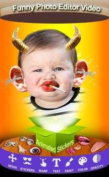Funny Photo Editor Video screenshot 6
