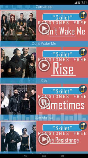 Skillet - Ringtones Free screenshot 3