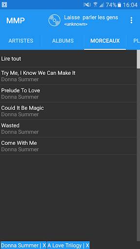 Mon Lecteur de Musique screenshot 3