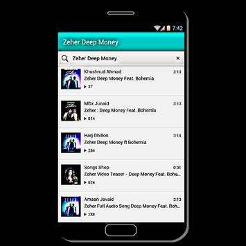 Zeher - Deep Money Feat. Bohemia screenshot 2