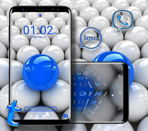 3D Balls Launcher Theme screenshot 5