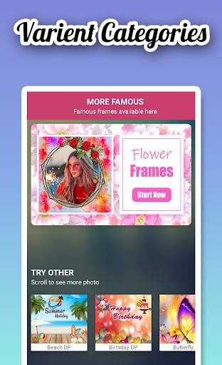 Garden Photo Frame screenshot 1