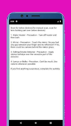 Hidden devices detector : find camera spy devices screenshot 5