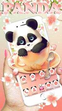 Sakura Panda Themes HD Wallpapers Launcher 3D screenshot 1