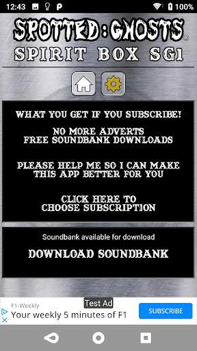 Spirit Box SG1 screenshot 4