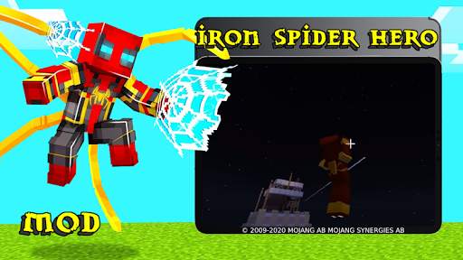 Iron Spider Hero Mod screenshot 1