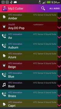 MP3 Cutter and Ringtone Maker 2 تصوير الشاشة