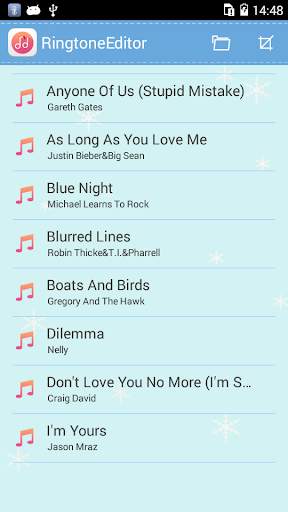 Ringtone Editor - MP3 Cutter screenshot 1