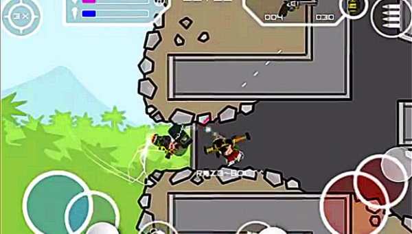 Game Doodle Army 2 Mini Militia New Tips screenshot 3