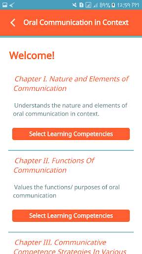 Oral Communication - QuexBook screenshot 10