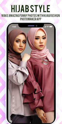 Hijab Fashion Beauty Photo Editor screenshot 1