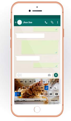 Pink Unicorn Kitty Keyboard screenshot 1