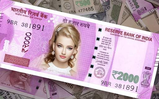 Indian Currency - NOTE Photo Frames Editor app screenshot 4