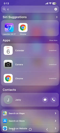 Launcher iOS 17 screenshot 10