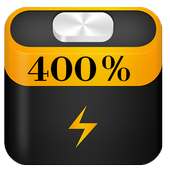 400 battery life - 10x charge rapide - fast charge on 9Apps