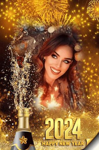 New Year Photo Frame 2024 screenshot 8