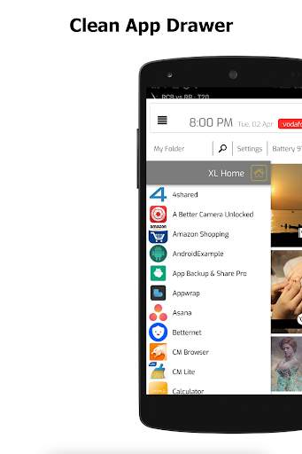 XL Home Launcher - Simple and beautiful Launcher screenshot 7