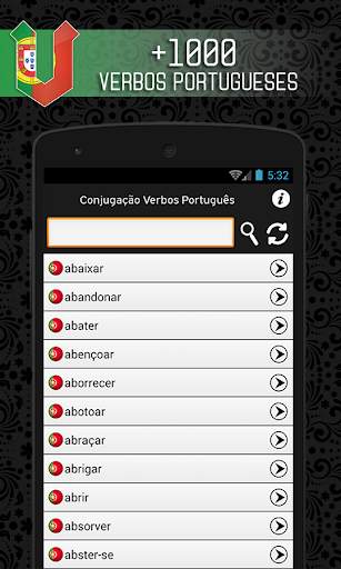 Portuguese Verb Conjugator скриншот 2