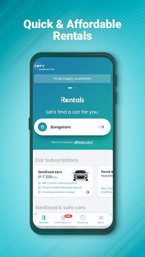 Revv App - Self Drive Car Rental Services in India screenshot 5