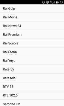 Italian TV Channel स्क्रीनशॉट 3
