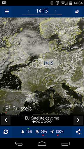 Sat24, Weather satellite screenshot 2