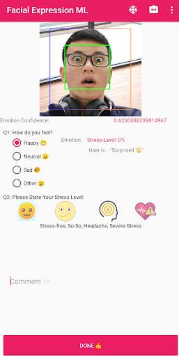 Facial Expression ML-Kit screenshot 4